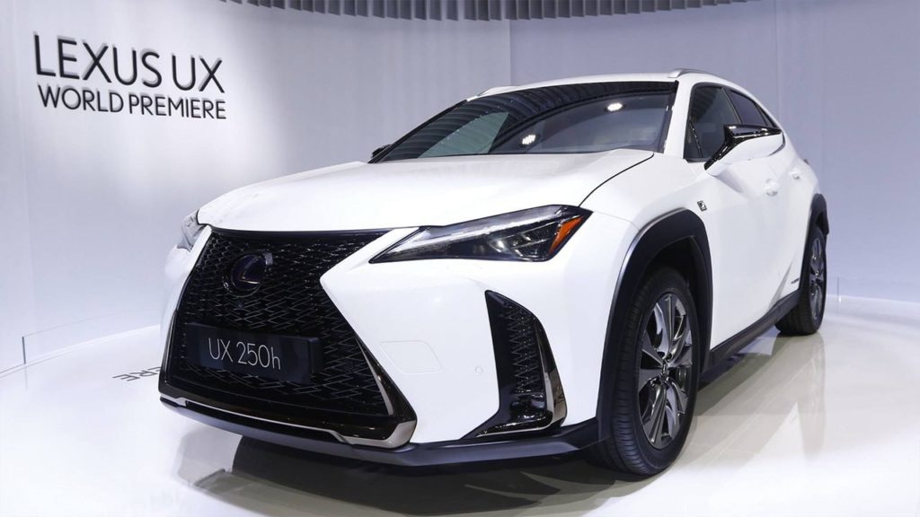 Lexus UX 2018-2019. Премьера на Женевском автосалоне 2018 года.