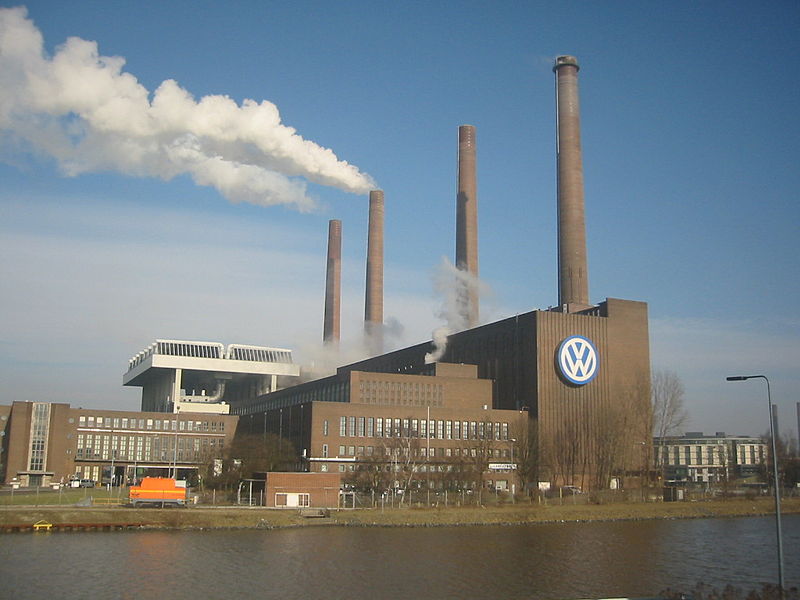Volkswagen plant in Wolfsburg'e