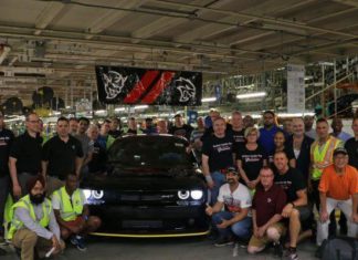 Dodge Challenger SRT Demon assembled late 2018