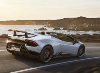 Lamborghini Huracán Peformante Spyder се отправя към Северна Америка