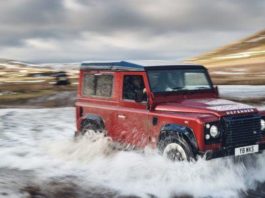 Land rover — ограниченное издание v8 defender caps anniversary celebration Κύρια σελίδα