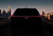 Lexus crossover UX - première op Autosalon van Genève 2018