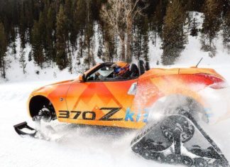 Nissan 370Zki: Потому что Winters Aren’s Crazy Enough
