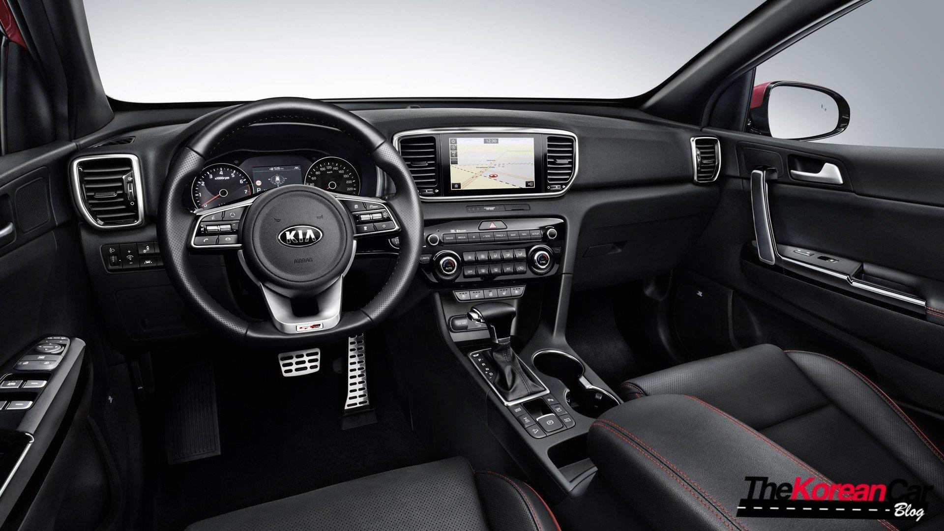 Kia Sportage Facelift с дизельным двигателем с гибридным двигателем и новой технологией