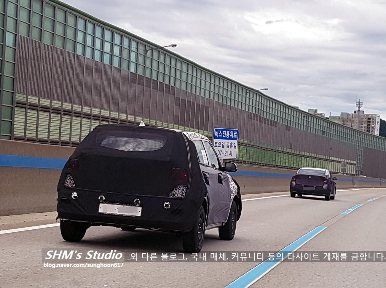 Hyundai Leonis Небольшой внедорожник шпионил впервые