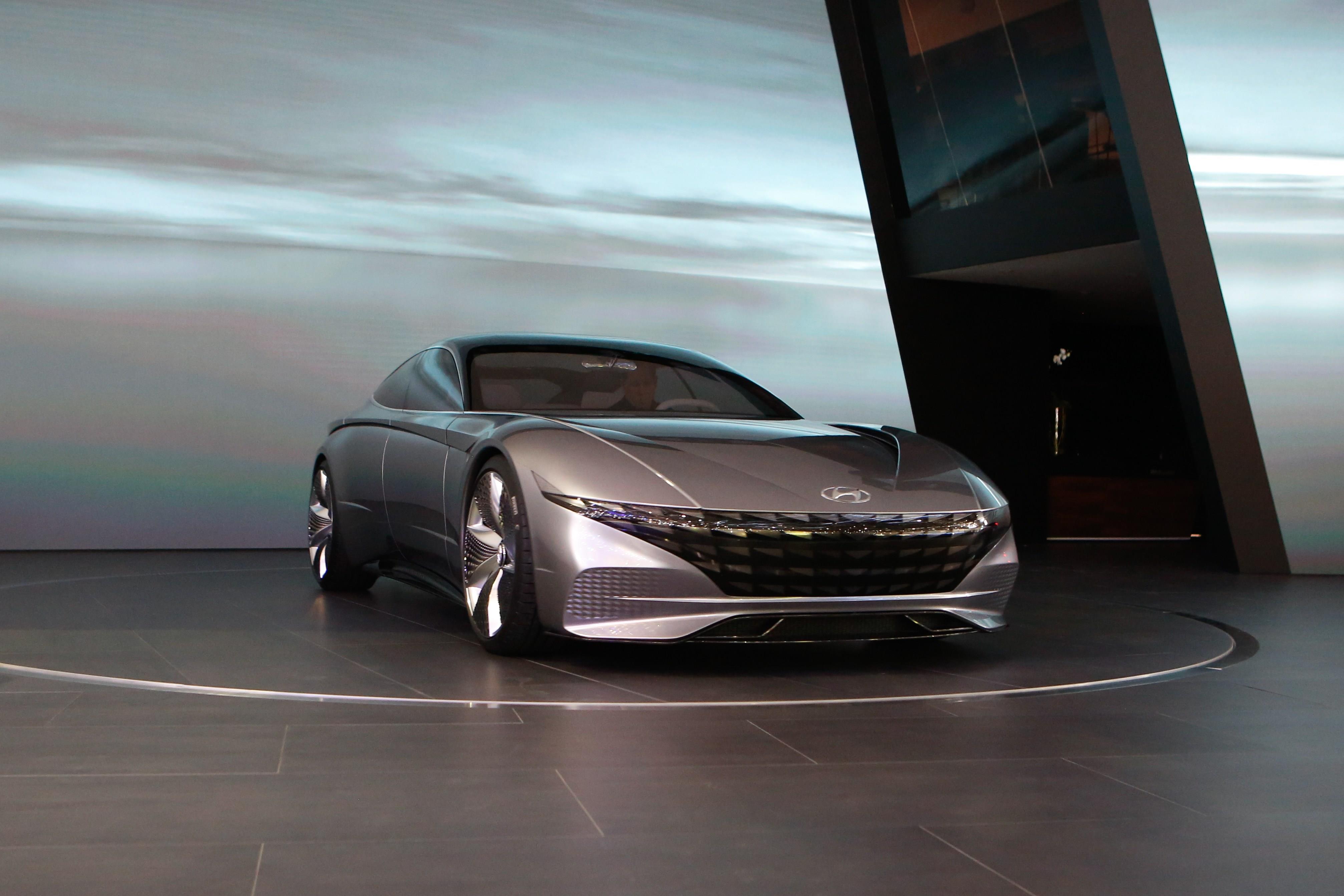 Концепт Hyundai Le Fil Rouge дебютирует в Америке на в Concours D 'Elegance