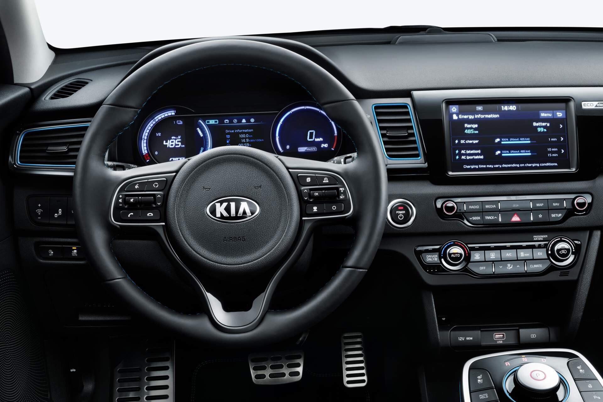 Электромобиль Kia e-Niro подтверждает диапазон 485 км для европейского рынка