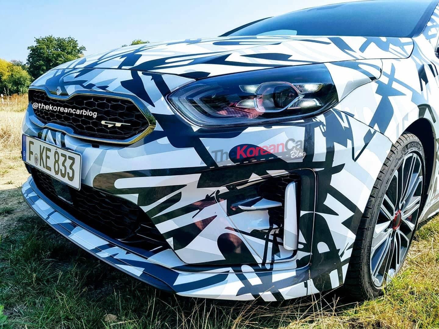 Kia начала предпродажные съемки Brake GT на природе