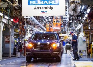 Produkcja Subaru Ascent rozpoczyna się w stanie Indiana