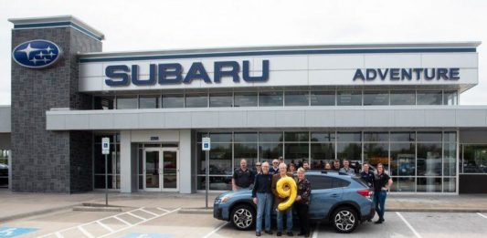 Subaru of america предоставляет девятимиллионный автомобиль арканзасскому врачу 홈 페이지