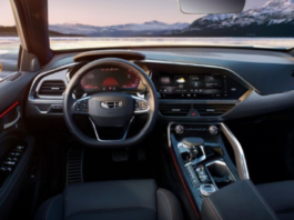 Geely automobile Main page