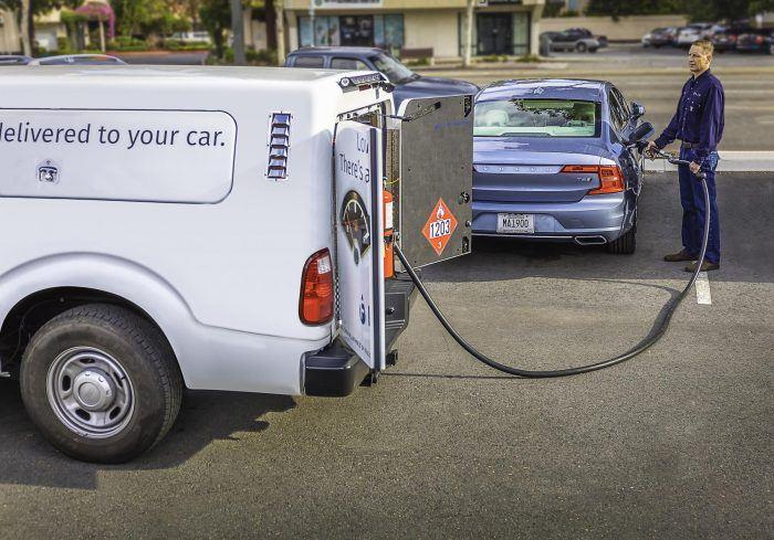 Volvo расширяет спрос на топливо и услуги по мойке в Сиэтле
