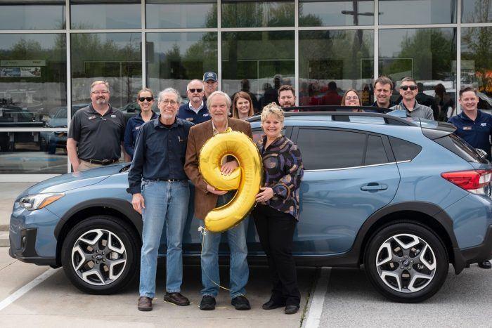 Subaru of America предоставляет девятимиллионный автомобиль Арканзасскому врачу