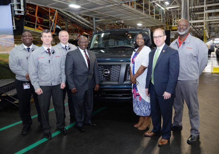 Nissan празднует рубеж производства в Миссисипи