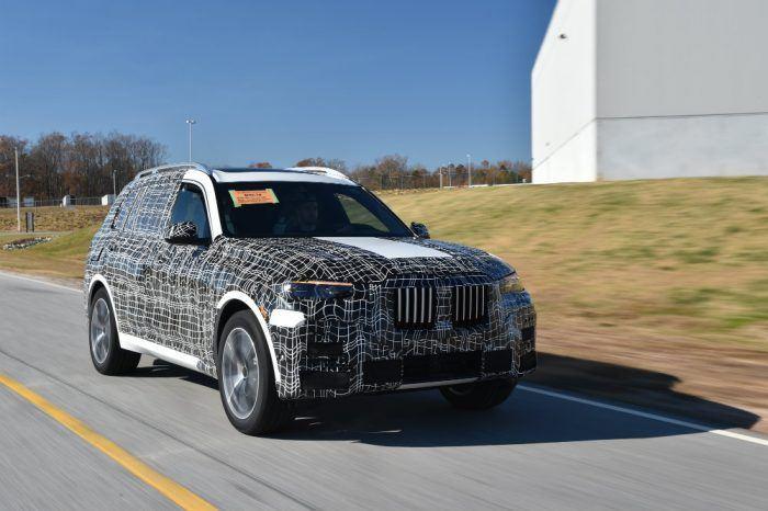 BMW X7、サウスカロライナ州でプリプロダクション開始