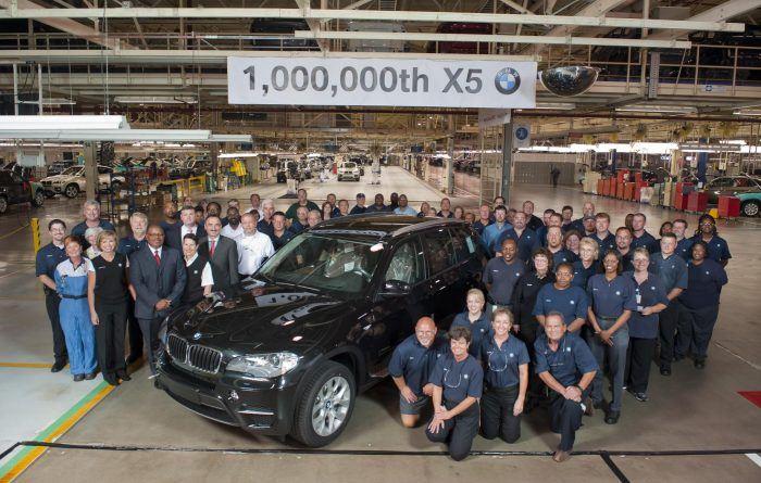BMW Plant Spartanburg Prepping для производства X5