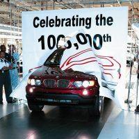 BMW Plant Spartanburg Förbereder för X5-produktion