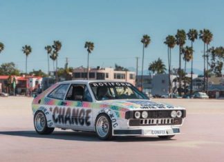 Impresionante tuning coche retro Volkswagen Scirocco S, 1980