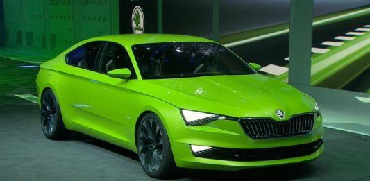 Концепт-кар škoda visionc (2014) 홈 페이지