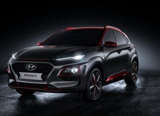 Hyundai Kona Iron Man is shown at Comic-Con in the US