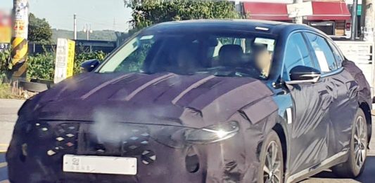 Hyundai grandeur facelift spied ahead дебют Page d'accueil