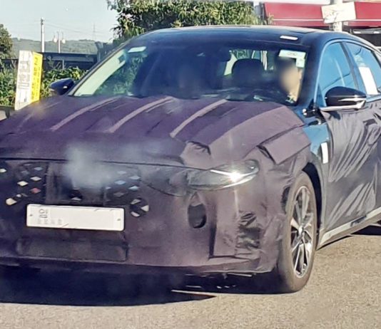 Hyundai grandeur facelift gespot voor debuut Startpagina
