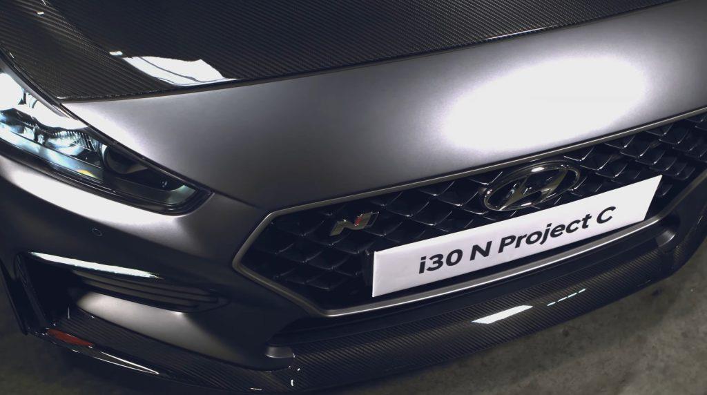 Hyundai I30 N Project C раскрывает все свое углеродное волокно