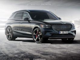 Рендеринг 2021 genesis gv70 Κύρια σελίδα