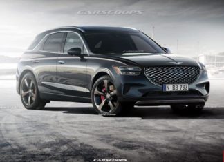 Рендеринг 2021 Genesis GV70
