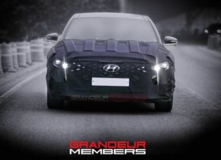 El Hyundai Grandeur se deja ver con las nuevas luces LED Signature DRL