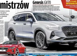 2021 Genesis GV70 Prima redare