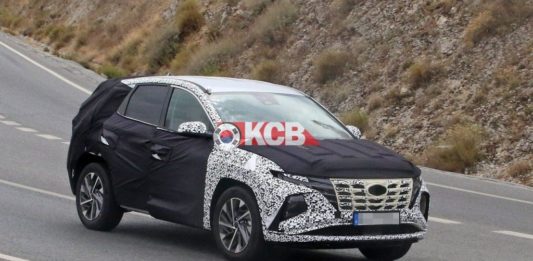 Hyundai tucson следующего поколения, шпионящий без переднего камуфляжа Page d'accueil