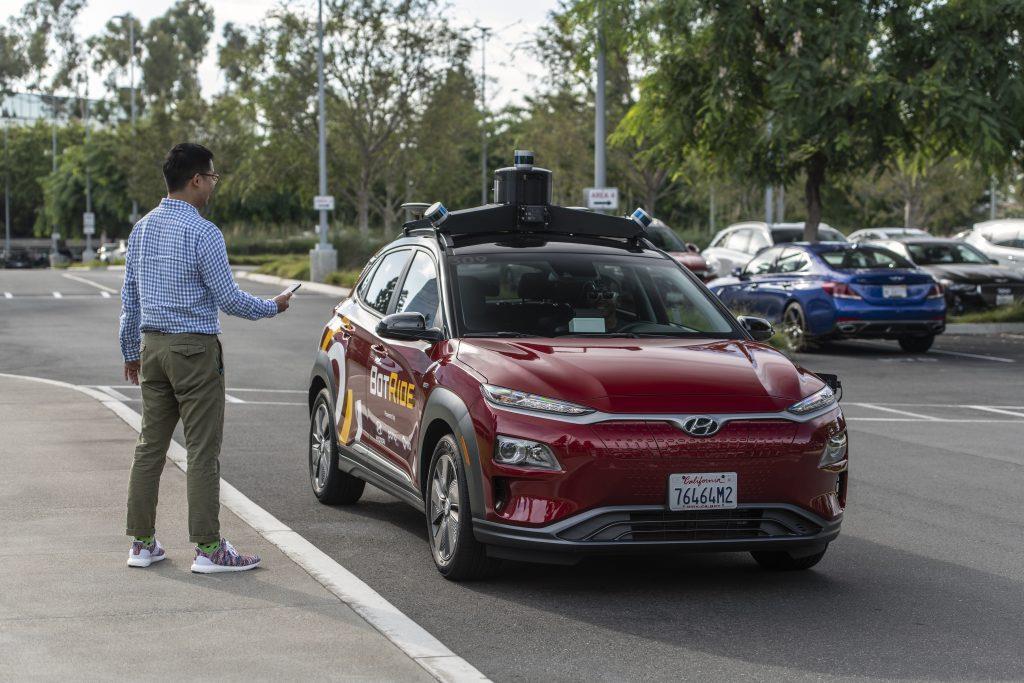 Автономные автомобили Hyundai попали на улицы в Ирвине, штат Калифорния
