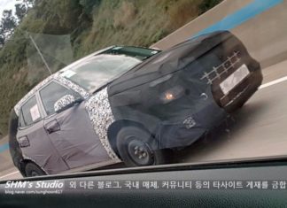 Hyundai Leonis Небольшой внедорожник шпионил впервые