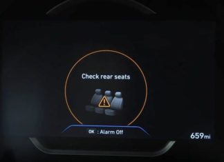 К 2022 году Hyundai сделает стандартную сигнализацию задних пассажиров