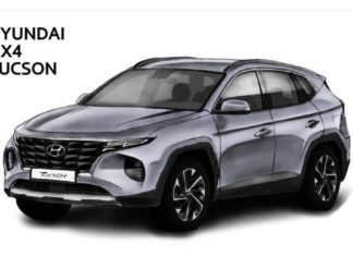 Следующее поколение Hyundai Tucson Render