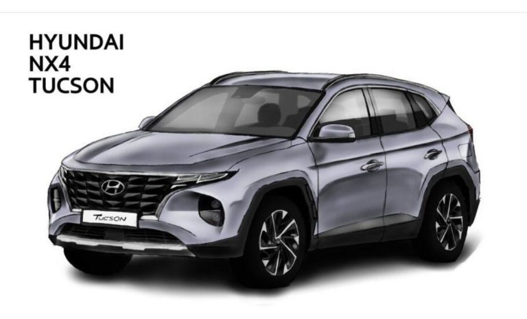 Следующее поколение Hyundai Tucson Render