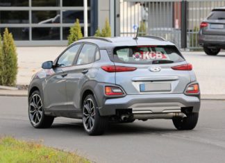 Hyundai KONA N Test Mule Шпионил в первый раз