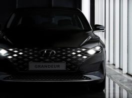 Hyundai teased grandeur facelift 홈 페이지