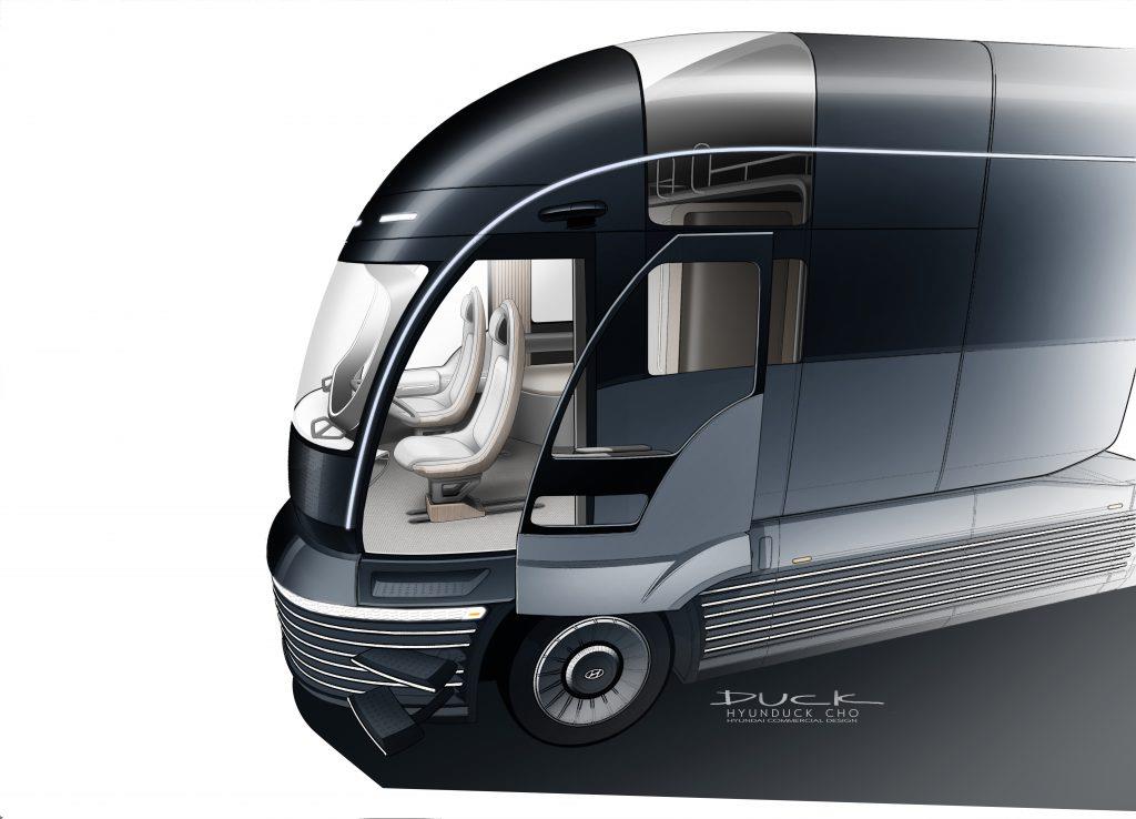 Hyundai dévoile le concept de mobilité des camions au salon NACV
