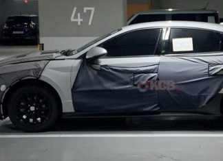 El misterioso Hyundai Sonata espiado