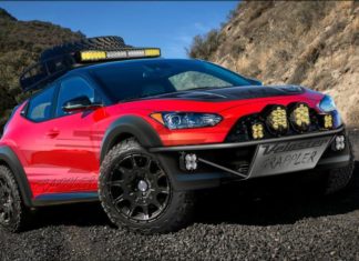 Hyundai представит концептуальный автомобиль Veloster Grappler на выставке SEMA 2019 года