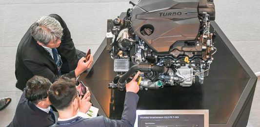 Официальный hyundai объявляет о 2,5 t-gdi, 3,5 t-gdi, 3,0 дизель и 8 dct wet transmission 홈 페이지
