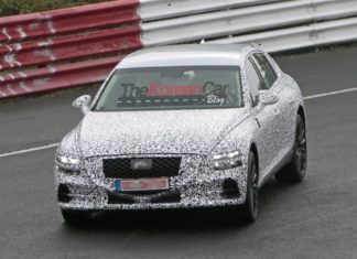 La nouvelle génération de voitures Genesis G80 : photos d'espionnage
