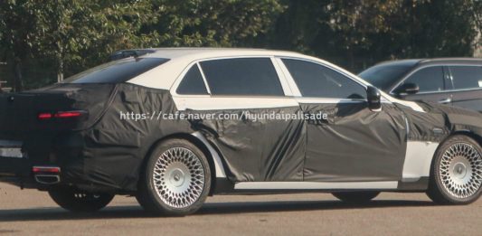 Шпионская съемка genesis g90 с тестирования в южной корее Головна сторінка