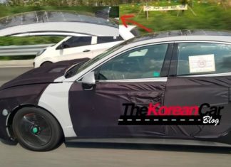 Will Hyundai use solar panels on the car's roof for the Sonata?