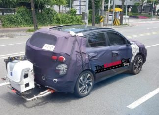 Hyundai Tucson Mild Hybrid тестируются