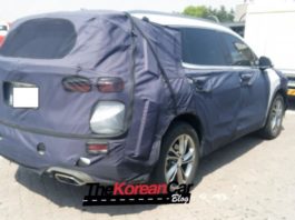 Hyundai santa fe mild hybrid spied testing Pagina de pornire