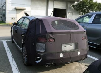 Kia K3 GT on test in South Korea