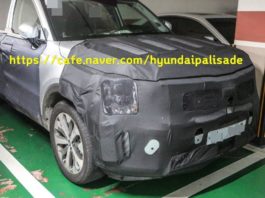 Kia telluride spied внутри парковки в сеуле 홈 페이지